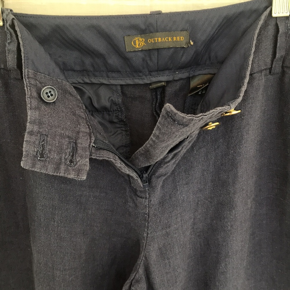 Outback Red Linen Pants - Picture 9 of 9